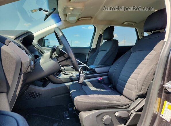 2FMPK3G90JBB86097 2018 FORD EDGE Серый Вид салона спереди