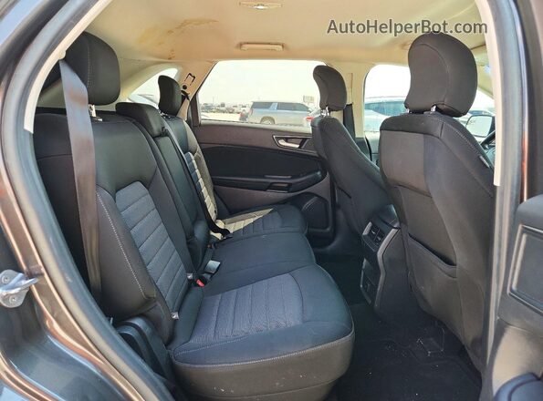 2FMPK3G90JBB86097 2018 FORD EDGE Серый Вид задней части салона