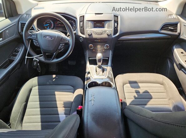 2FMPK3G90JBB86097 2018 FORD EDGE Серый Вид панели приборов