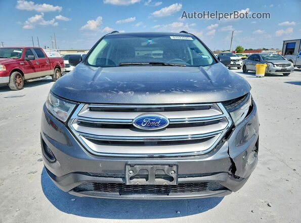 2FMPK3G90JBB86097 2018 FORD EDGE Серый Вид спереди
