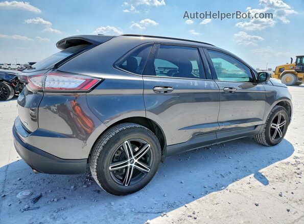 2FMPK3G90JBB86097 2018 FORD EDGE Серый Задняя правая четверть