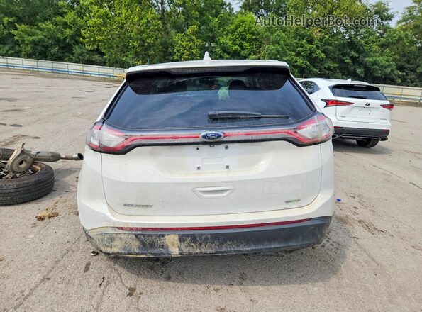 2FMPK3G91JBB85363 2018 FORD EDGE White უკანა ხედი