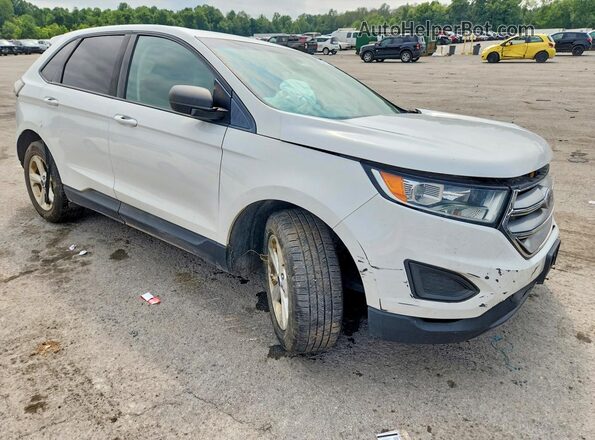 2FMPK3G91JBB85363 2018 FORD EDGE White წინა მარჯვენა