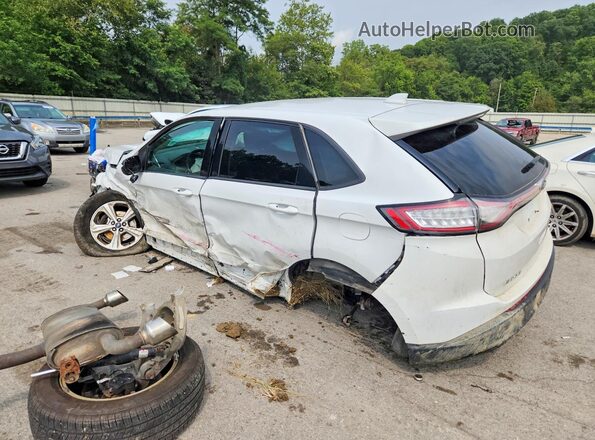 2FMPK3G91JBB85363 2018 FORD EDGE White უკანა მარცხენა