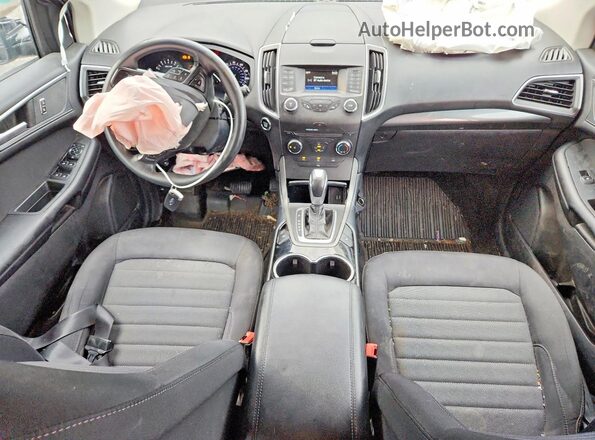 2FMPK3G91JBB85363 2018 FORD EDGE White წინა პანელის ხედი