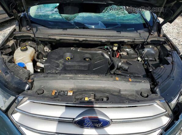 2FMPK3G93GBB48906 2016 FORD EDGE Синий Вид подкапотного пространства