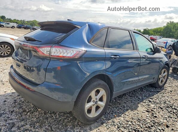 2FMPK3G93GBB48906 2016 FORD EDGE Синий Задняя правая четверть