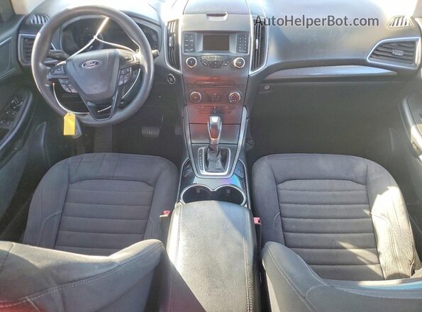 2FMPK3G93GBB53345 2016 FORD EDGE Gray Вид панелі приладів