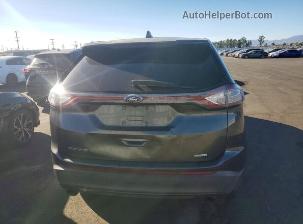 2FMPK3G93GBB53345 2016 FORD EDGE Gray Вид ззаду