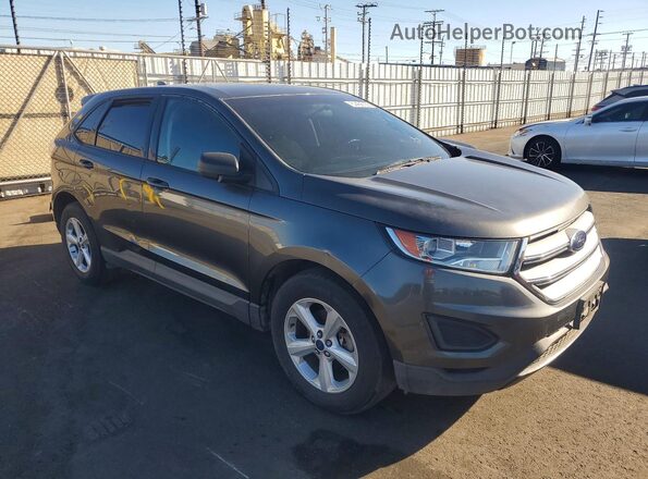 2FMPK3G93GBB53345 2016 FORD EDGE Gray Передня права чверть