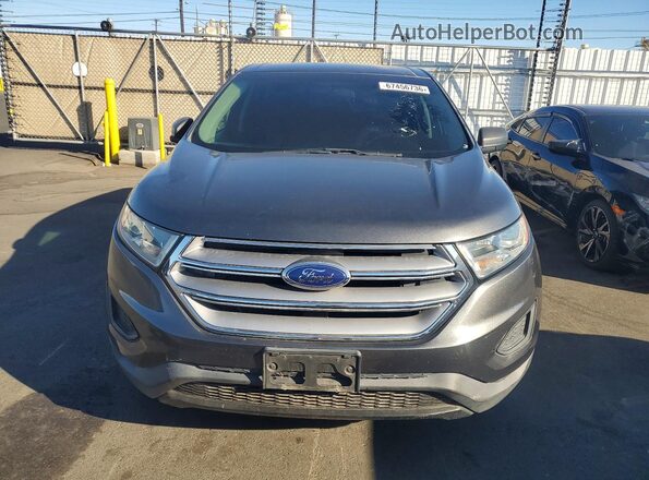 2FMPK3G93GBB53345 2016 FORD EDGE Gray Вид спереду