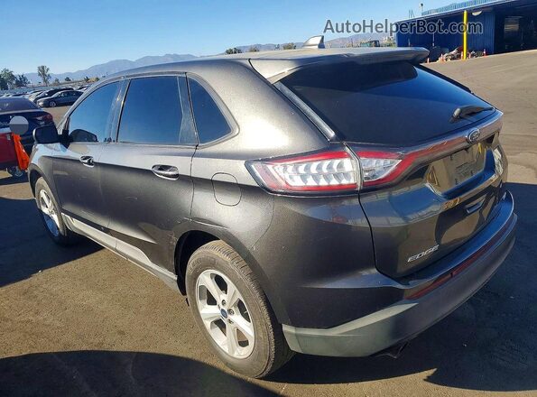 2FMPK3G93GBB53345 2016 FORD EDGE Gray Задня ліва чверть