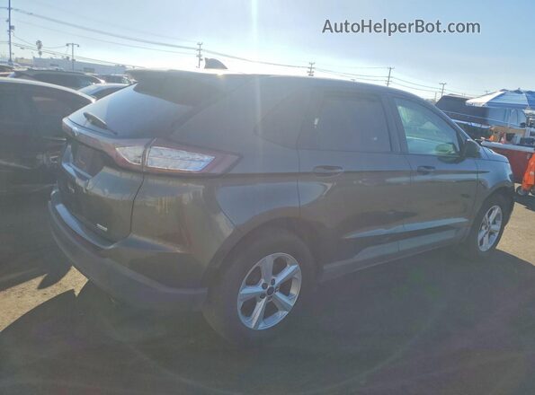 2FMPK3G93GBB53345 2016 FORD EDGE Gray Задня права чверть