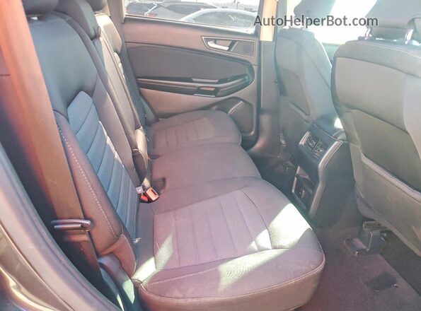 2FMPK3G93GBB53345 2016 FORD EDGE Gray Вид задніх сидінь