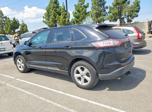 2FMPK3G93HBB17043 2017 FORD EDGE Black Tył lewy