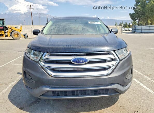 2FMPK3G93HBB17043 2017 FORD EDGE Black Widok z przodu