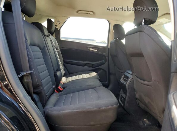 2FMPK3G93HBB17043 2017 FORD EDGE Black Widok wnętrza z tyłu