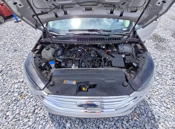 2FMPK3G94KBC64236 2019 FORD EDGE Silver Widok wnętrza z tyłu