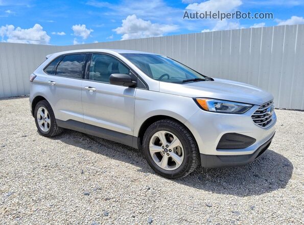 2FMPK3G94KBC64236 2019 FORD EDGE Silver Przód prawy