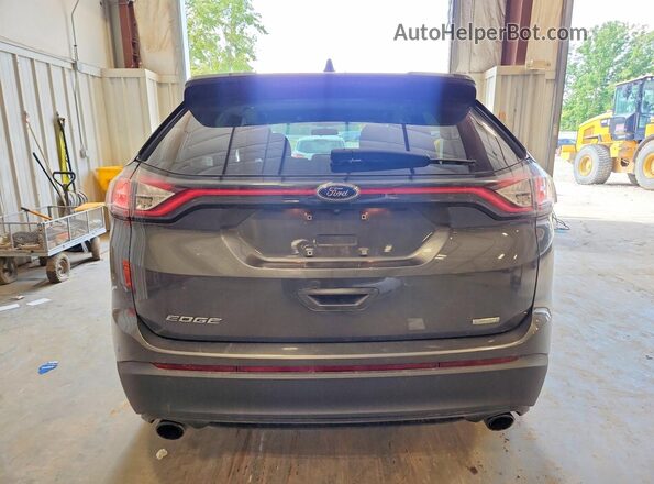 2FMPK3G95GBB83835 2016 FORD EDGE Gray Հետևի տեսք