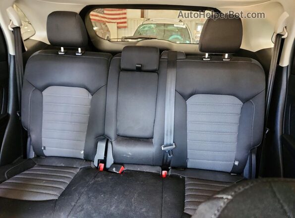 2FMPK3G95GBB83835 2016 FORD EDGE Gray Հետևի նստատեղերի տեսք