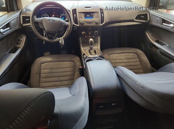 2FMPK3G95GBB83835 2016 FORD EDGE Gray Առջևի վահանակի տեսք
