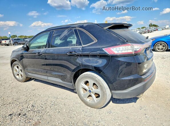 2FMPK3G95JBB67139 2018 FORD EDGE Black Հետևի ձախ