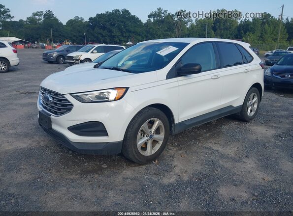 2FMPK3G95KBC64827 2019 FORD EDGE White Widok z przodu