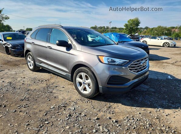 2FMPK3G95MBA14216 2021 FORD EDGE Gray Delantero derecho
