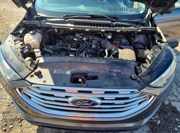 2FMPK3G95MBA14216 2021 FORD EDGE Gray Vista del compartimento del motor