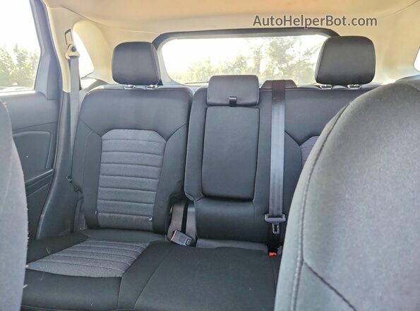 2FMPK3G95MBA14216 2021 FORD EDGE Gray Vista de los asientos traseros