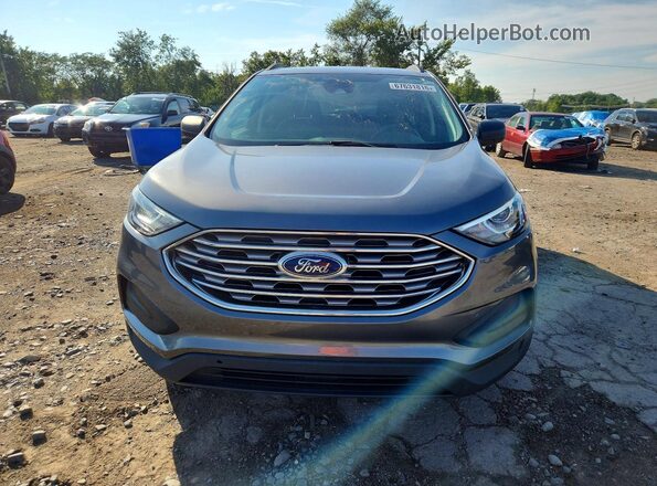 2FMPK3G95MBA14216 2021 FORD EDGE Gray Vista frontal