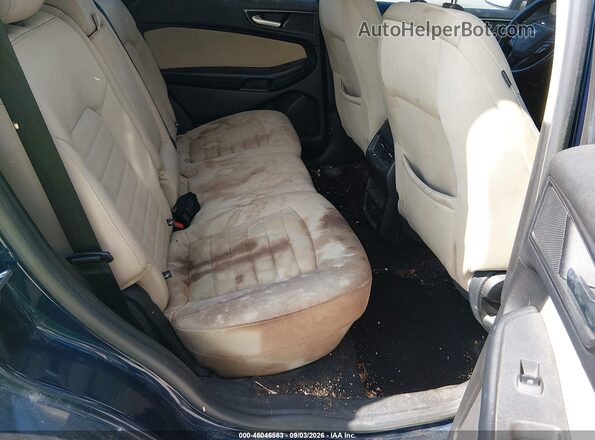 2FMPK3G96HBC43820 2017 FORD EDGE Blue Вид наклейки з VIN-кодом
