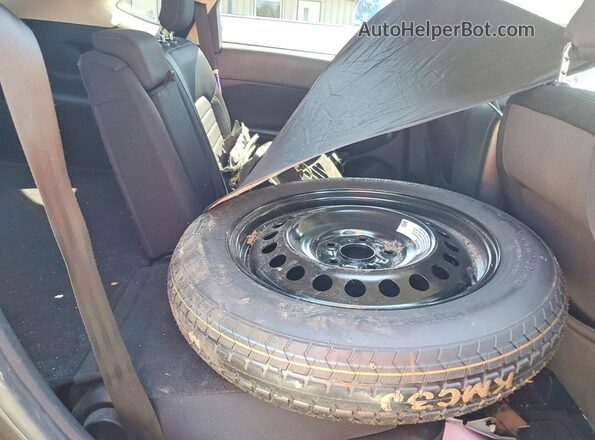 2FMPK3G98JBB20946 2018 FORD EDGE Gray Widok wnętrza z tyłu
