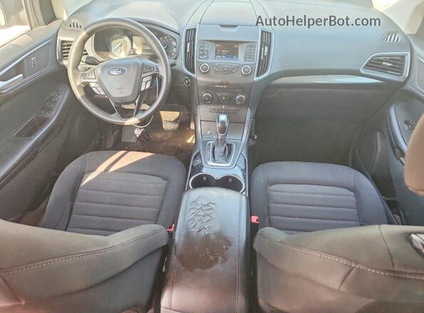 2FMPK3G99JBC06573 2018 FORD EDGE Silver Widok deski rozdzielczej