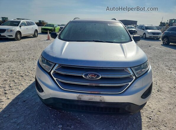 2FMPK3G99JBC06573 2018 FORD EDGE Silver Widok z przodu