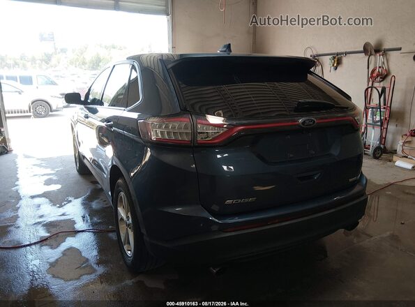 2FMPK3G99JBC38469 2018 FORD EDGE Blue Задня ліва чверть