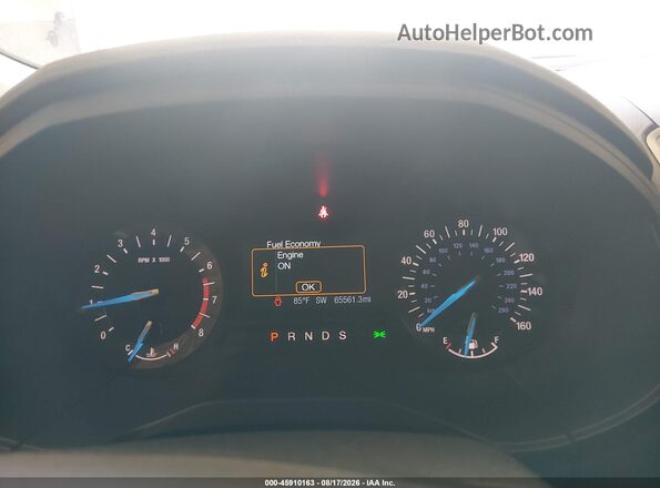 2FMPK3G99JBC38469 2018 FORD EDGE Blue Вид задніх сидінь