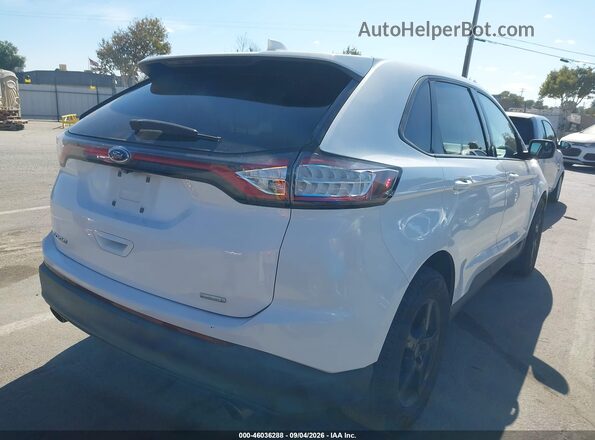 2FMPK3G9XGBC31510 2016 FORD EDGE White Tył prawy