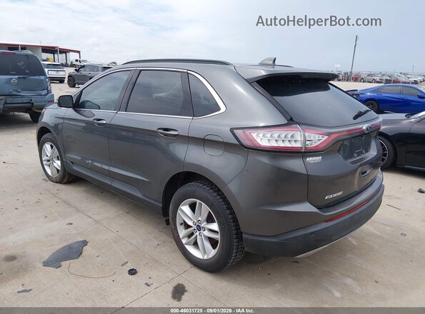 2FMPK3J82GBC17388 2016 FORD EDGE Gray Задня ліва чверть