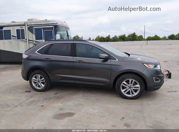2FMPK3J82GBC17388 2016 FORD EDGE Gray Вид задньої частини салону