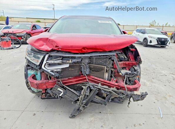 2FMPK3J82HBB79176 2017 FORD EDGE Red Widok z przodu