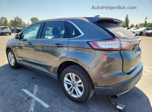 2FMPK3J84HBC69932 2017 FORD EDGE Charcoal უკანა მარცხენა