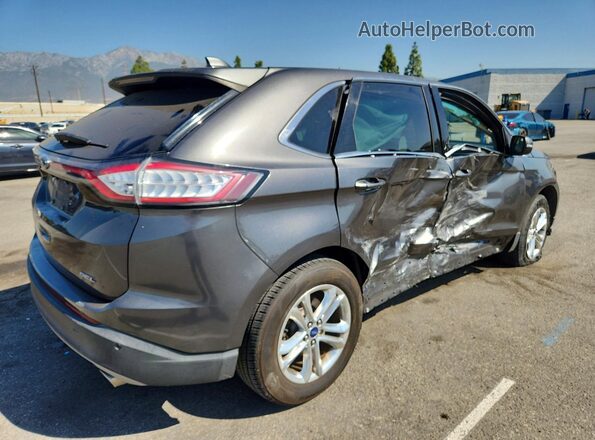 2FMPK3J84HBC69932 2017 FORD EDGE Charcoal უკანა მარჯვენა