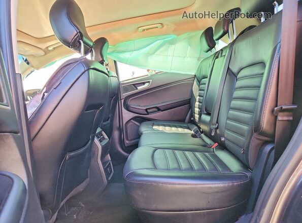 2FMPK3J84HBC69932 2017 FORD EDGE Charcoal უკანა სავარძლების ხედი
