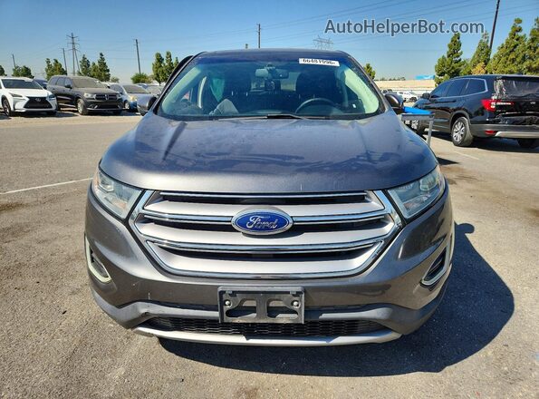 2FMPK3J84HBC69932 2017 FORD EDGE Charcoal წინა ხედი