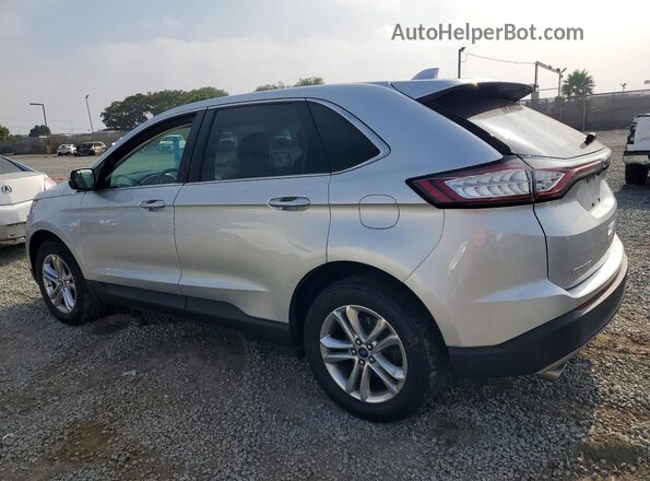2FMPK3J86HBC69933 2017 FORD EDGE Silver Trasero izquierdo