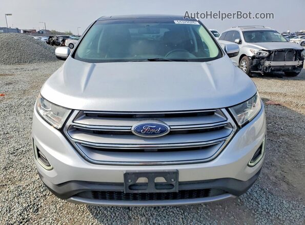 2FMPK3J86HBC69933 2017 FORD EDGE Silver Vista frontal
