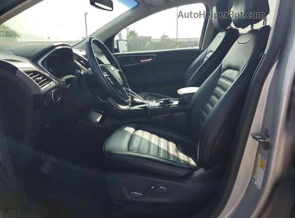 2FMPK3J86HBC69933 2017 FORD EDGE Silver Vista interior delantera