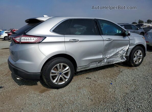 2FMPK3J86HBC69933 2017 FORD EDGE Silver Trasero derecho